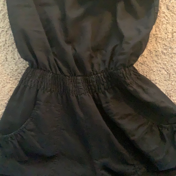 Black one shoulder romper - Picture 3 of 4